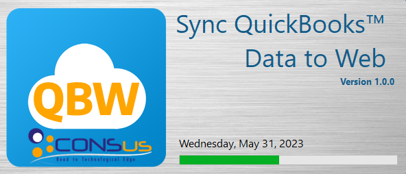 Quickbook web connector sync